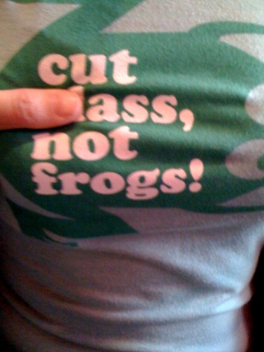 Cut Ass Not Frogs